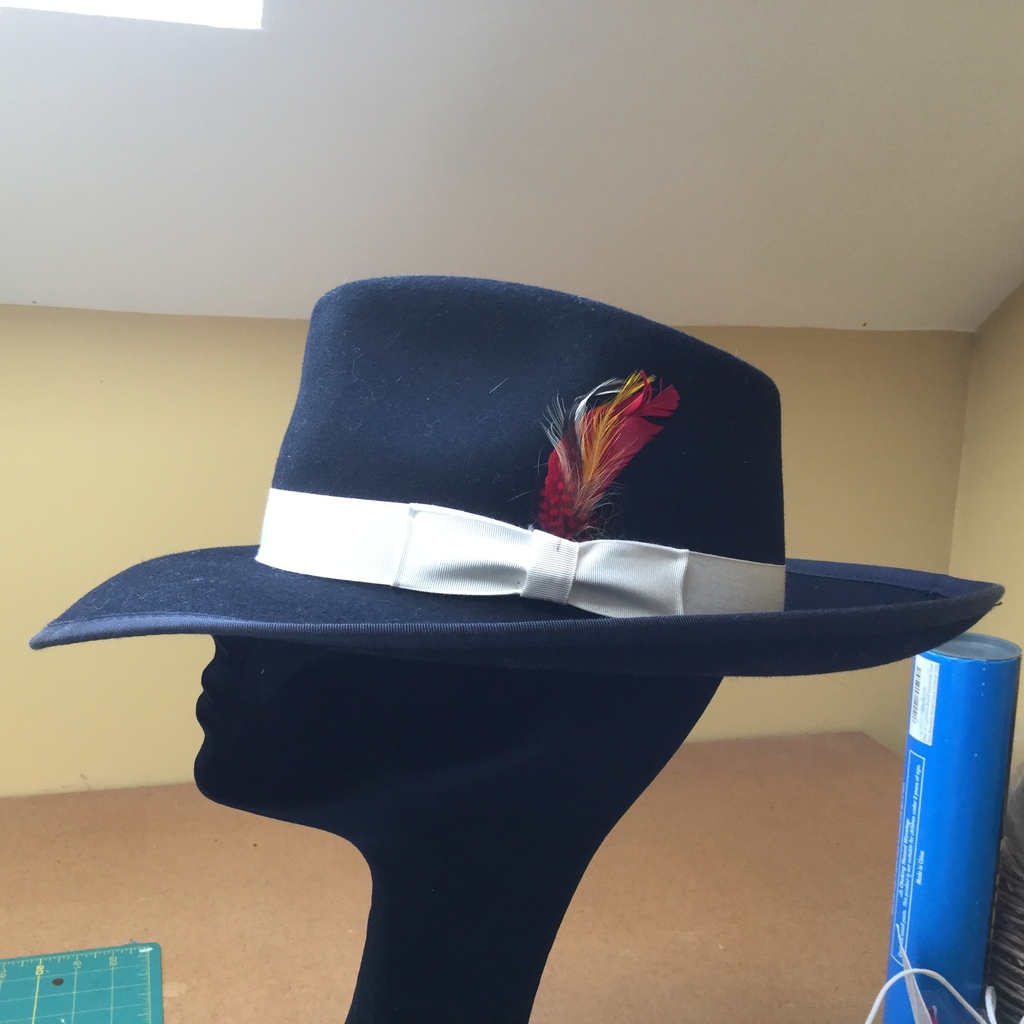 Black Felt Fedora - $35